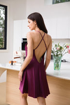 Gown Set 4914 - Wine