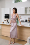 Gown Set 3602 - Nude