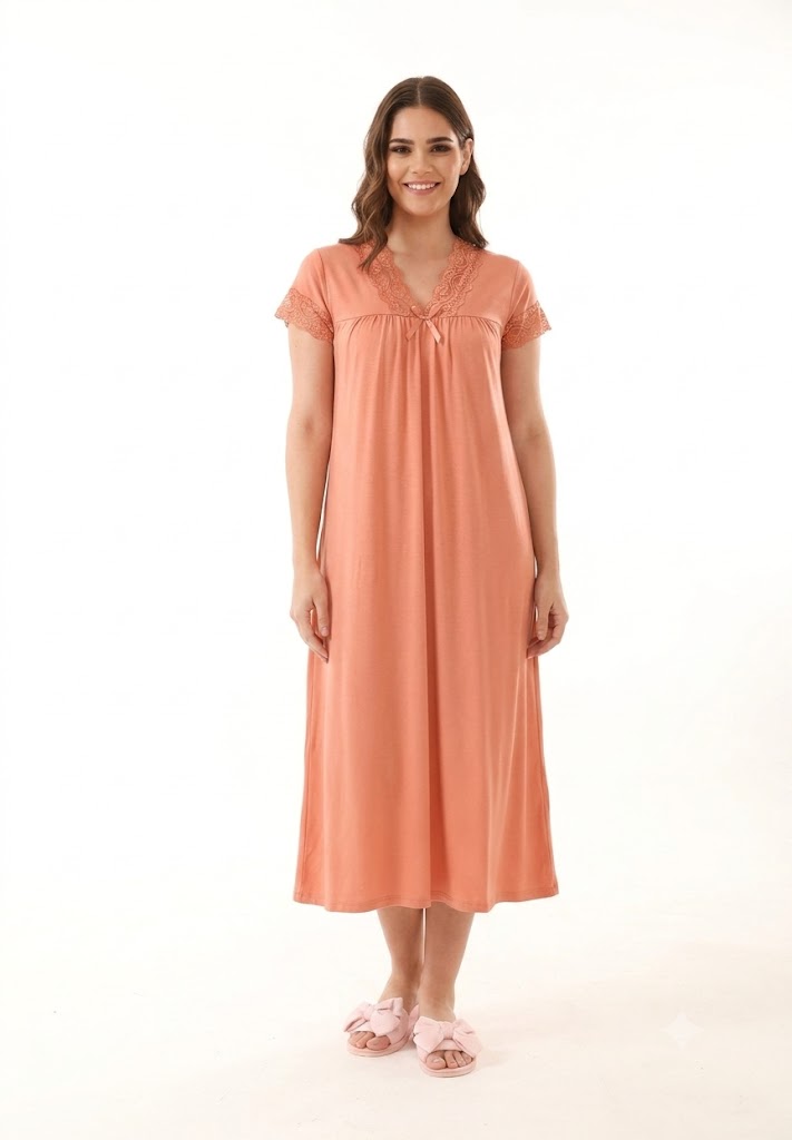 Secret Lingers Elegant Maxi Nightgown